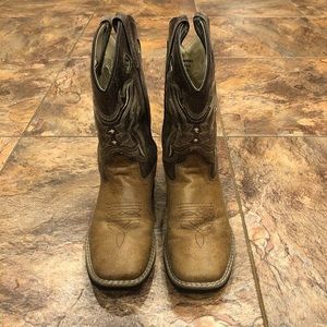 Youth boots old west brand